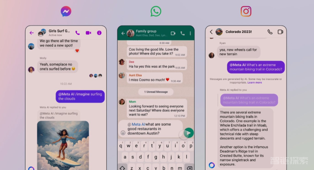Meta版ChatGPT来了：Llama 2加持，接入必应搜索，小扎现场演示
