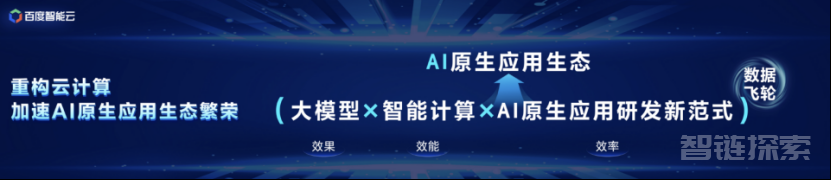 百度侯震宇：大模型正在重构云计算，AI原生云将改变云计算格局