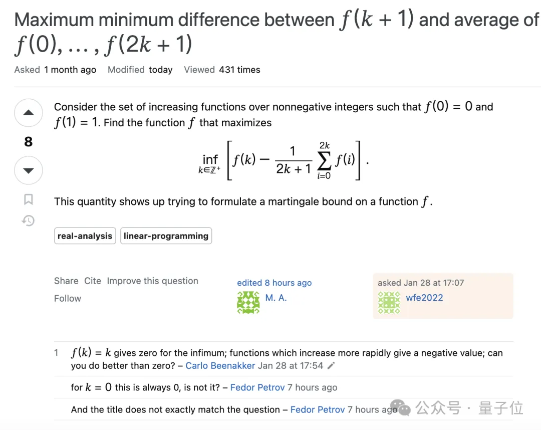陶哲轩：o3-mini纠正了我一个数学错误，十分钟解决原本一小时才能完成的题目